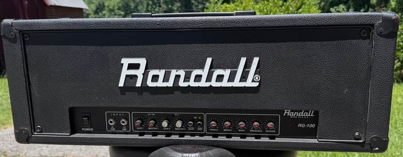 1997 Randall RG-100HB 100 Watt Solid State Guitar Amp Head Dimebag Dime image 1