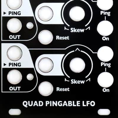 4MS BLACK FACEPLATES-QCD EXP : BRAND NEW :  [DETROIT MODULAR] image 2