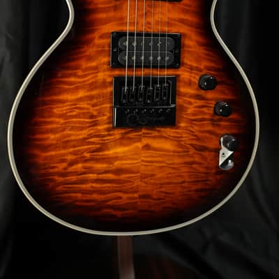 ESP LTD EC-1000 Evertune FM Dark Brown Sunburst - Demo image 4