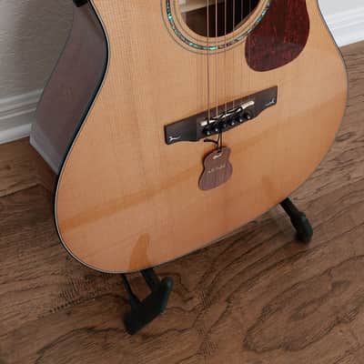 Cort Gold Series A6 Solid Sitka Spruce/Mahogany Auditorium Cutaway with Electronics 2010s - Natural Glossy image 1