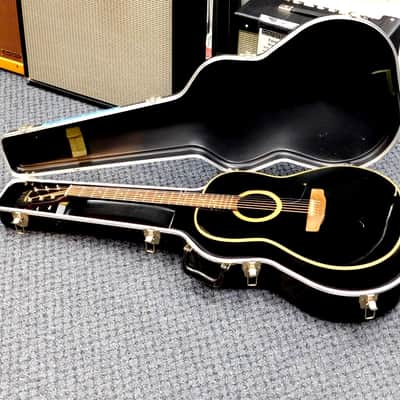 Vintage 1983 Applause by Ovation AA-31 Acoustic-Electric w/ Case! Gloss Black! VERY NICE!!! image 1