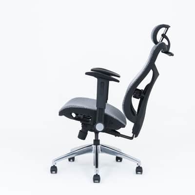 Wavebone Viking Studio Chair w/ Mesh Seat & Headrest – Ergonomic Recording Chair-Black image 15
