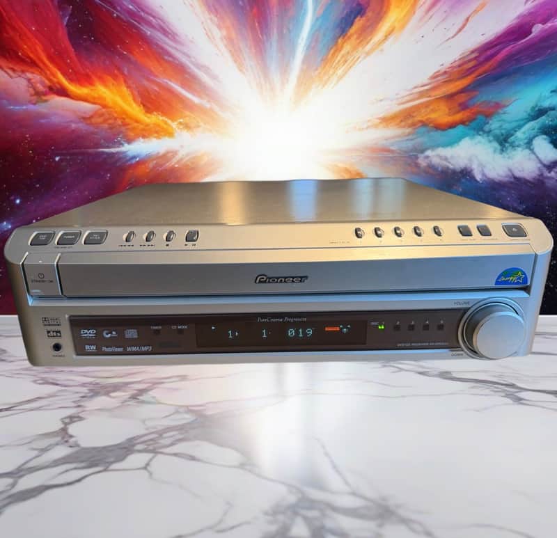 Pioneer XV-HTD330 5-Disc CD/DVD Home Theater A/V Receiver W NEW Remote Tested🔥 image 1