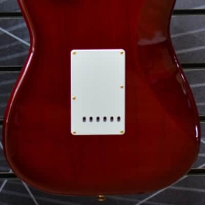 Fender Made in Japan Artist Richie Kotzen Stratocaster Electric Guitar Red Burst Incl Gig Bag image 7