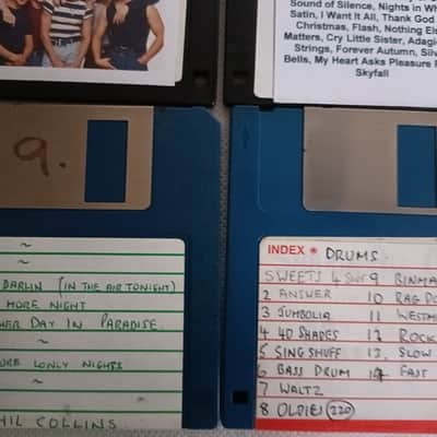 Midi Song Diskettes - Retro Midi Songs Files Floppy Disk - Large Collection image 16