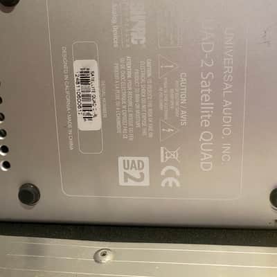 Universal Audio UAD-2 Satellite QUAD Core Firewire DSP Accelerator 2012 - Present - Silver image 2