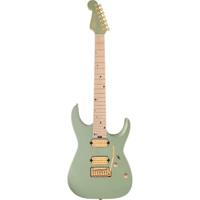 Charvel Angel Vivaldi Signature DK24-7 NOVA Guitar, Maple Fingerboard, Satin Sage Green image 11
