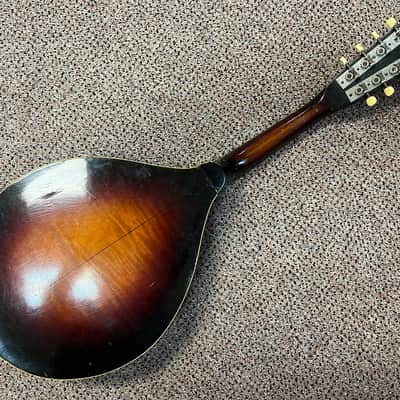 1940's Broman Ideal Regal made Mandolin Sunburst image 3