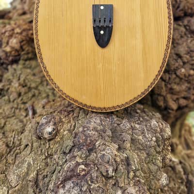 Kobza 4 String Acoustic Guitar Vihuela Ukrainian Folk Traditional Instrument Lute Vintage image 3