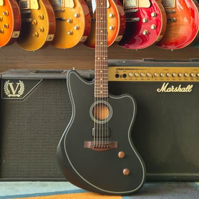 Fender Acoustasonic Standard Jazzmaster 2026 - Black image 1