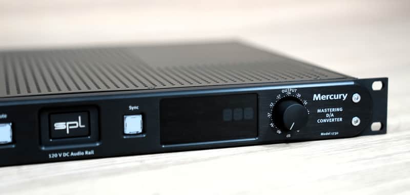 SPL Mercury Mastering D/A Converter - Black image 1