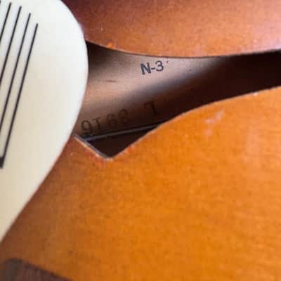 Kay Archtop Acoustic Electric N-3 Early 60’s image 9