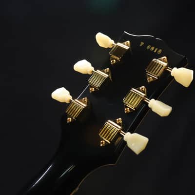 Gibson Custom Shop 1957 Les Paul Custom Reissue 2-Pickup VOS Ebony - LPB57VOEBGH1 818 image 8