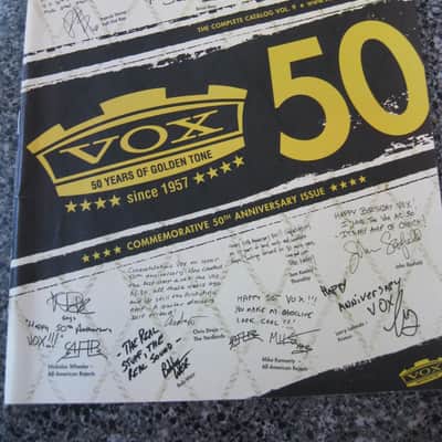 Vox 50th Anniversary Catalog, 2007, Mint! image 1