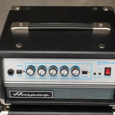 Ampeg Micro VR 200w Solid State Bass Amplifier w/ 2x10 Cabinet #58996 image 3