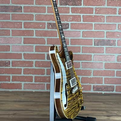 PRS Hollowbody II Piezo Electric Guitar - Yellow Tiger image 8