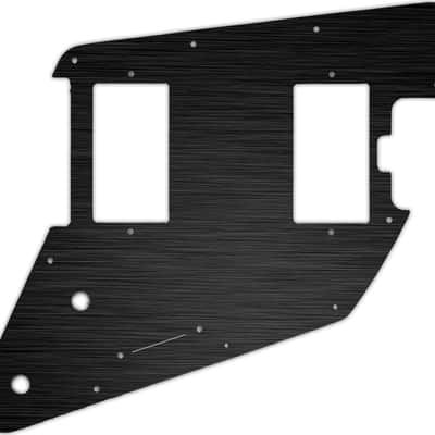WD Custom Pickguard For Music Man Albert Lee HH #27 Simulated Black Anodized