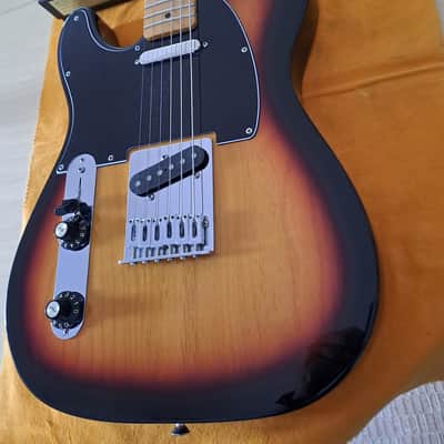 Fender Telecaster 2014 - Brown Sunburst - Lefthand Left-hand - ToneRider - Pickguard option image 2