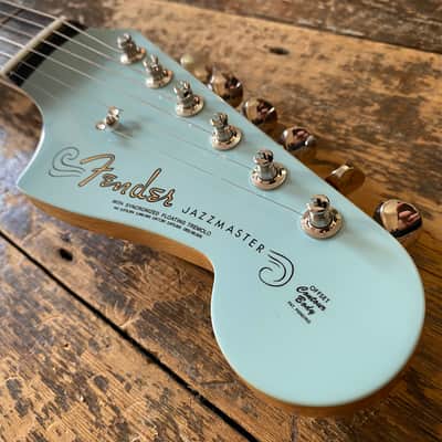 Fender Japan 1960's Traditional Jazzmaster FSR Daphne Blue w/ Matching Headstock 2024 Ltd FSR Run Unplayed image 5