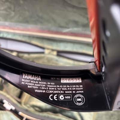 Yamaha SV-100K Silent Violin With Case Mint Condition image 22