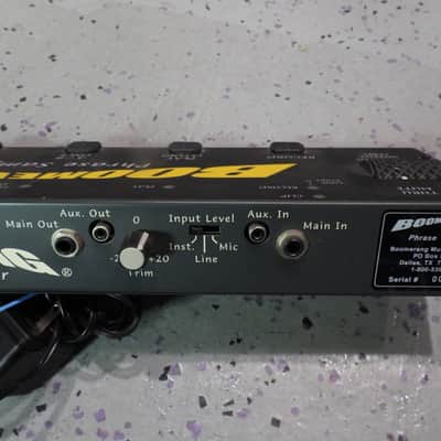 Boomerang + Plus Looper Sampler Effects Pedal Phrase Sampler w/Power Supply image 5