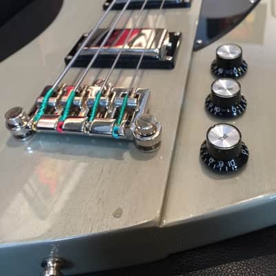 Epiphone Thunderbird Bass 2014 TV Silver w/OHSC image 6
