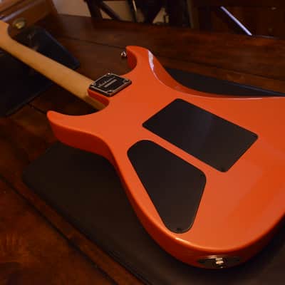 RARE Jackson USA Super Dinky SDK-1 Lambo Orange Pearl Kent Armstrong Floyd Rose Guitar SDK1 DK1 DK-1 image 12