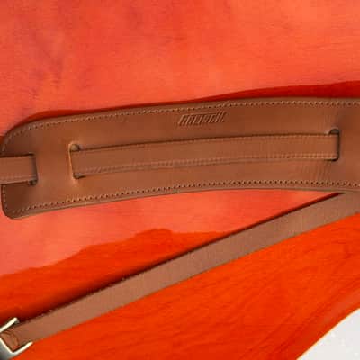 Gretsch G5420T Electromatic Classic 2022 -Orange Stain +Gretsch Vintage Strap + Hiscox fitted case image 7