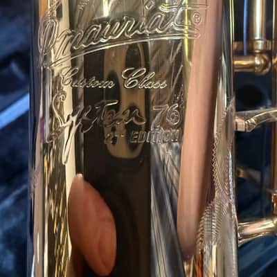 P. Mauriat System-76(II) SGL Professional Bb Soprano Saxophone Lacquered Gold Brass New Unplayed #522 image 3