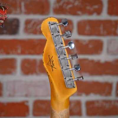 Fender Custom Shop S6 1966 Telecaster Heavy Relic #40 Summer Event Special Run in Super Aged Sage Green Metallic finish made in 2026 w/OHSC image 12