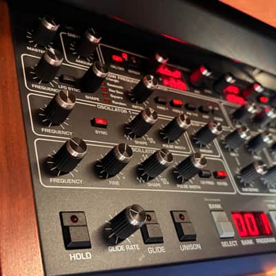 Sequential Prophet-6 Desktop 6-Voice Polyphonic Synthesizer 2018 - 2020 - Black with Wood Sides