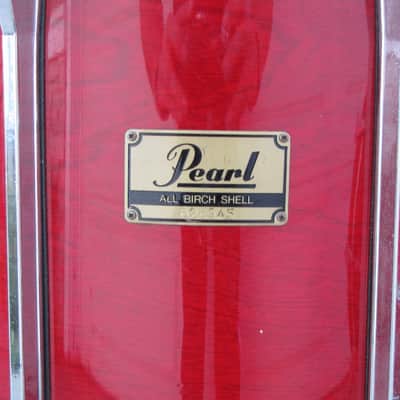 Vintage Pearl BLX All Birch Shell 16" Floor Tom Sequoia Red for drum set image 5
