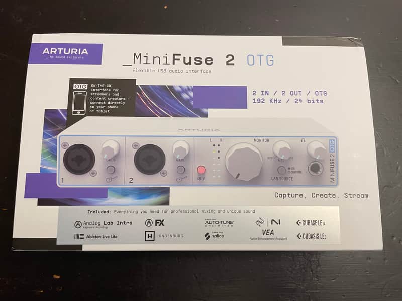 Arturia Minifuse OTG 2025 - White *OPEN BOX image 1