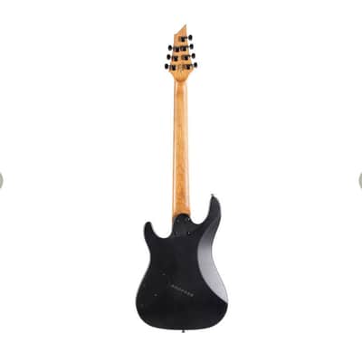 Cort KX307 7-String Multi-Scale Electric guitar- Open Pore Black image 4