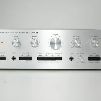Sanyo DCA-200UM - Stereo Amplifier with phone input image 1