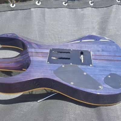 Ibanez SRGT 47 FM thru-neck spot model passive 24F 2003 - Translucent Purple image 4