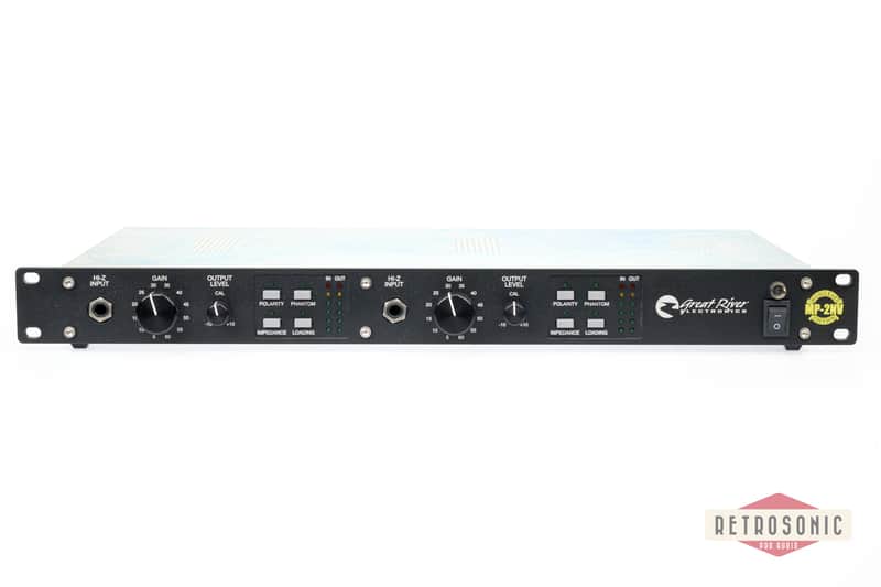 Great River Electronics MP2NV Two-Channel Microphone Preamp image 1