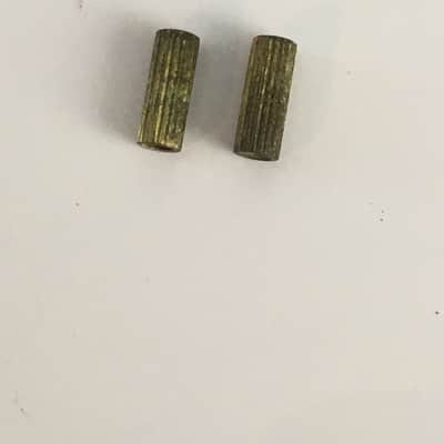 2 Vintage Style Relic Fender Modern Two Point Guitar Bridge Posts Custom Luthier image 5