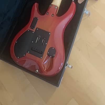 Brian Moore CP90TP.13 2001 - Cherry sunburst - Flame image 7