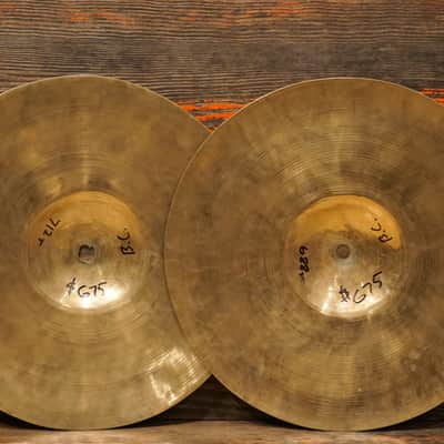 Zildjian 12" K. Constantinople 1930s Hi-Hat Cymbals - 688/712g image 4