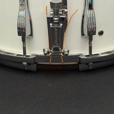 Ludwig Marching Drum 15" x 12" 1981-82 - White Cortex image 5
