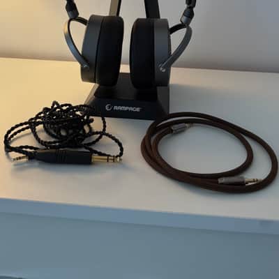 Audeze MM-100 Open Back Planar Magnetic Headphones - 18 Ohms 2022 - Present - Black image 3