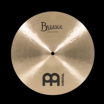 Meinl B14MH 14" Byzance Traditional Medium Hi Hat Pair image 8
