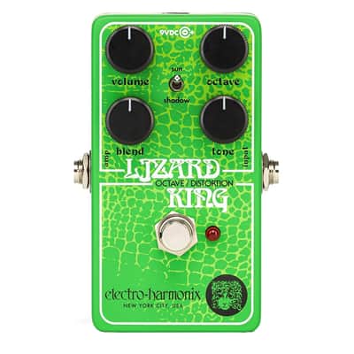 Electro-Harmonix Lizard King Bass Octave Fuzz Pedal - Open Box image 1