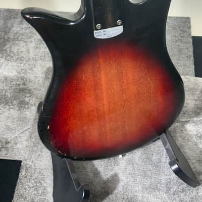 Teisco E-110 Electric Guitar - 1960s - Sunburst - In-House Adjusted image 8