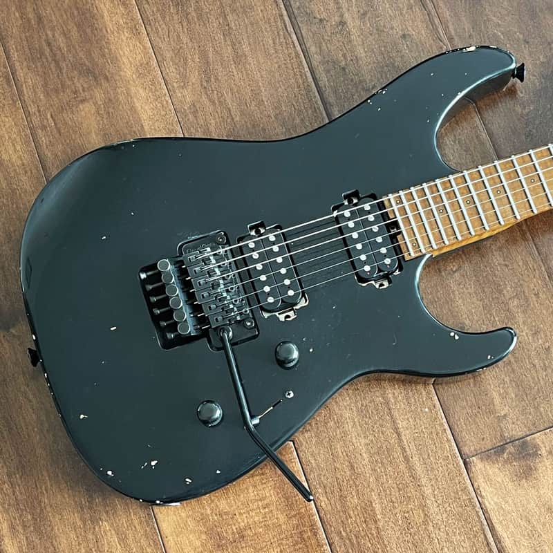 Friedman Noho 24 Electric Guitar Black Finish Roasted Maple Neck 0521-2104 image 1