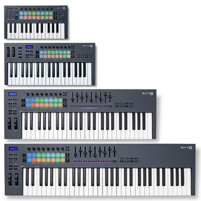 Novation FLkey 61 MIDI Keyboard Controller 2023 - Present - Black image 3