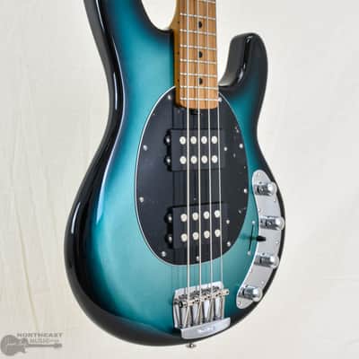 Ernie Ball Music-Man Stingray Special HH - Frost Green Pearl image 2