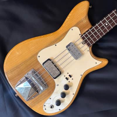 Kapa Continental Bass Guitar - Slim Hofner Neck - Short Scale - Two Pickups - Padded Gig Bag - 1967 image 3