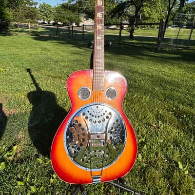 National Repro Dnb190R 1970 - Two tone sunburst image 7
